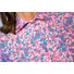 Picture 3/3 -EAGLE LADIES CLASSIC SHORT SLEEVE COLLAR POLO SHIRT pink turquise abstract pattern